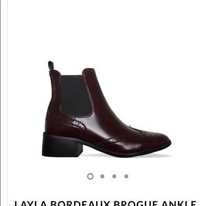 Bordeaux Ankle Boots